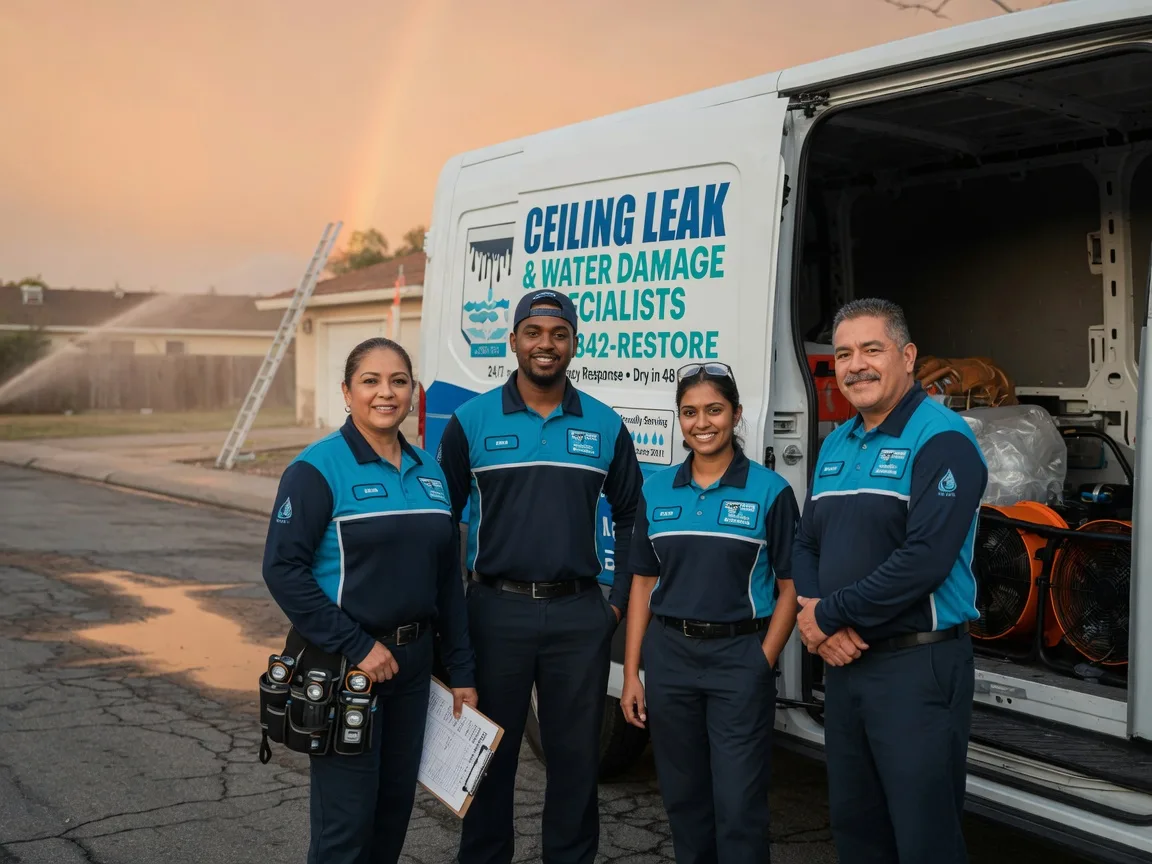 Ceiling Leak Cleanup company in Chest Springs, PA