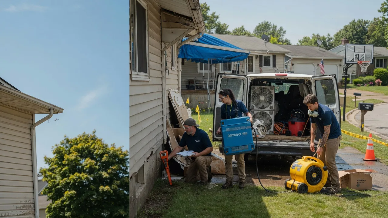 Ceiling Leak Cleanup in Chest Springs, PA near me
